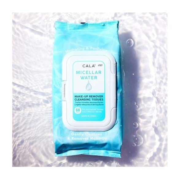 Micellar Water Makeup Remover Cleansing Tissues - Picture 1 of 2